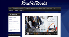 Desktop Screenshot of erieiceworks.com